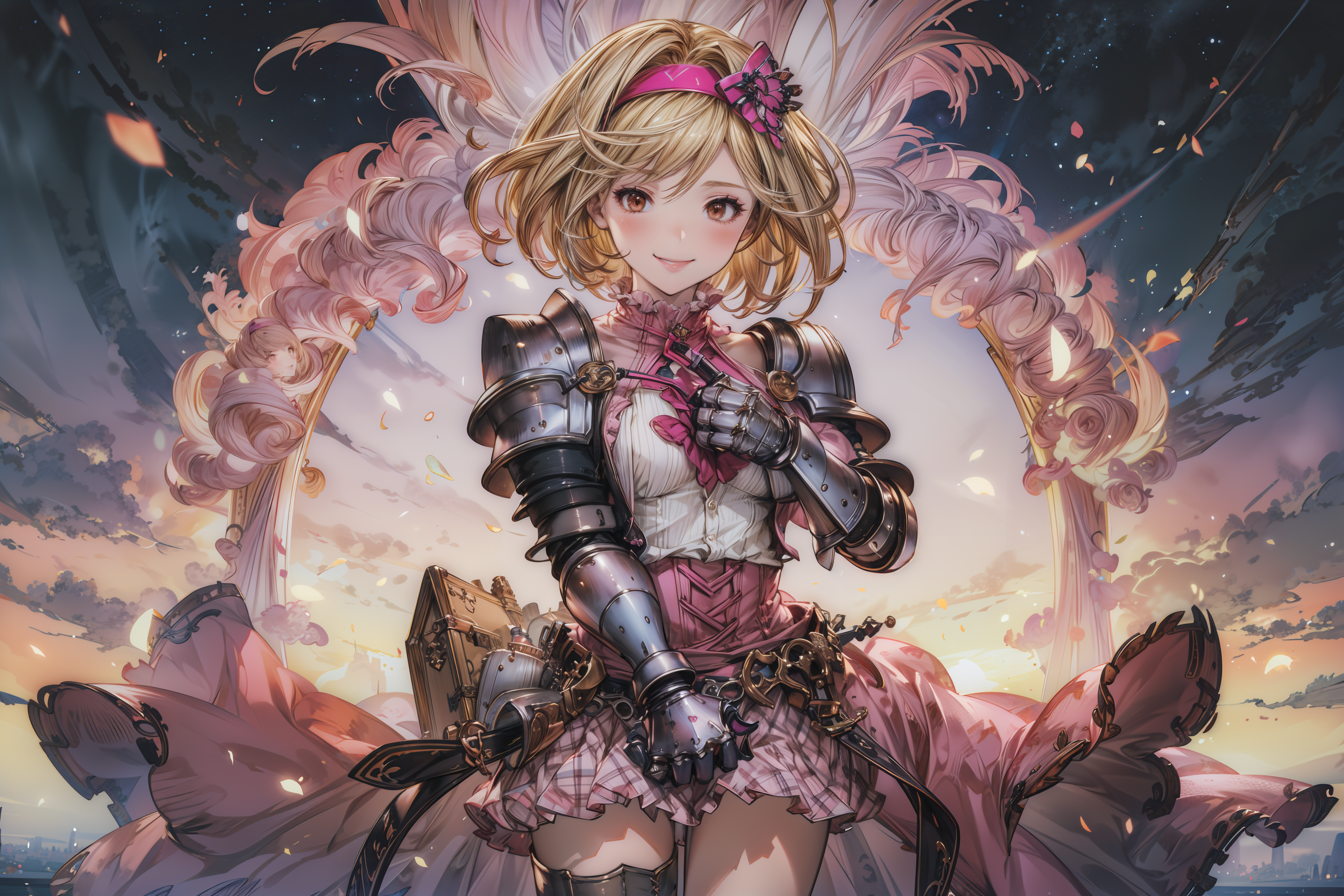 00323-16071199-(masterpiece, best quality_1.2),cowboy shot,1girl,solo,medium breasts,djeeta,looking at viewer,smile,blonde hair,hairband,brown.png